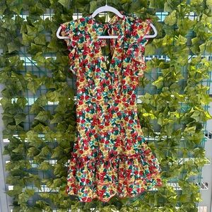 Floral Ruffle Dress